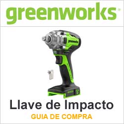 mejores llaves de impacto de la marca greenworks