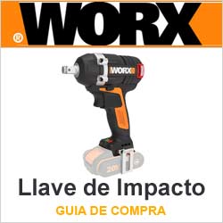 mejores llaves de impacto de la marca worx