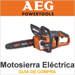 Mejores motosierras electricas de la marca AEG